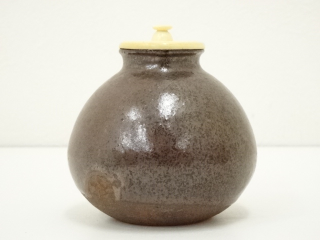 道具 ] - 道具 備前焼 木村陶峰造 茄子茶入（共箱） □z | ネット